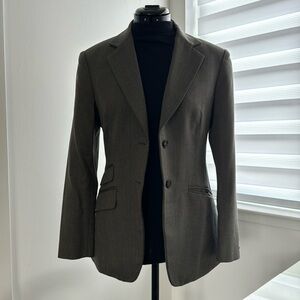 Untied colors of Benetton wool blazer. Made in Italy. Size 40 XS